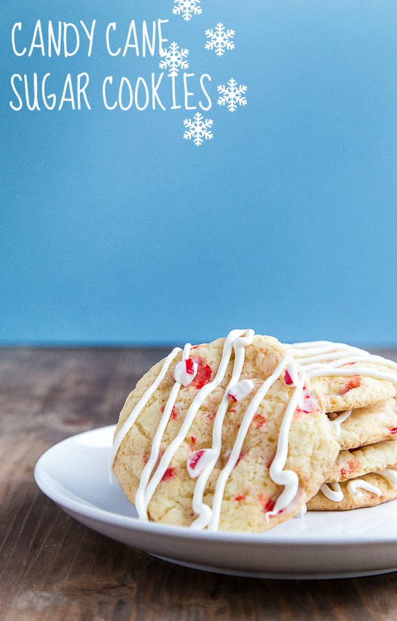 Candy Cane Sugar Cookies