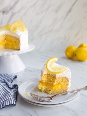 Lemon Cake Recipe for Two