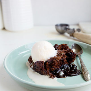 Chocolate Cobbler Recipe: Southern chocolate cobbler is like a brownie baked with hot fudge sauce underneath.