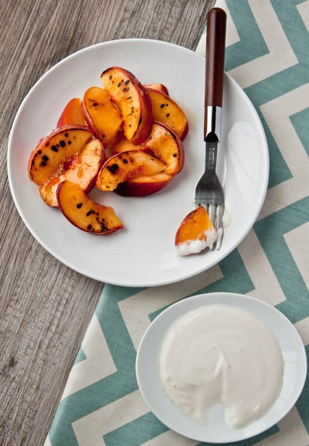 Peaches and Cream for two | DessertForTwo.com