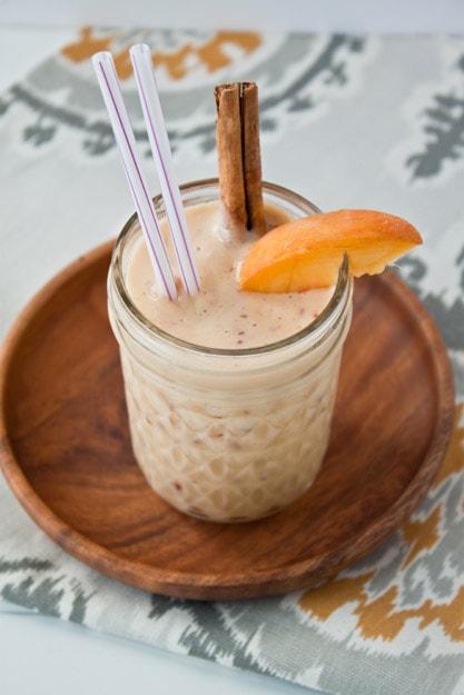 Peach Chai Froyo Shake DessertForTwo.com