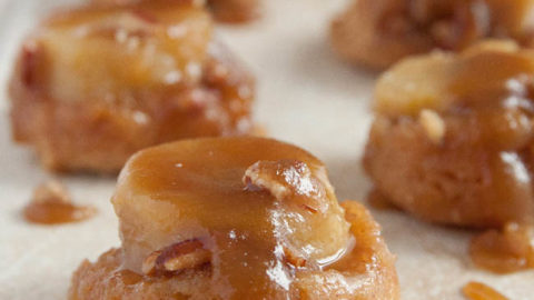 Bananas Foster Baby Cakes