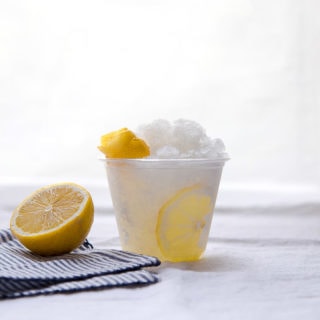 Vodka tonic granita with lemon @dessertfortwo