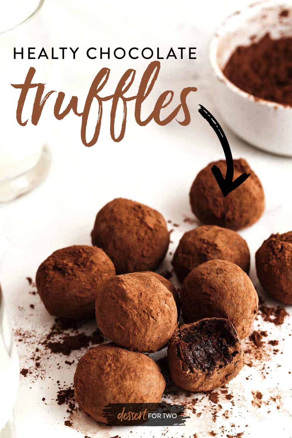 Healthy Chocolate Truffles
