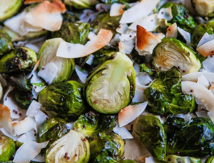 Thanksgiving for Two Roasted Brussels Sprouts Recipe