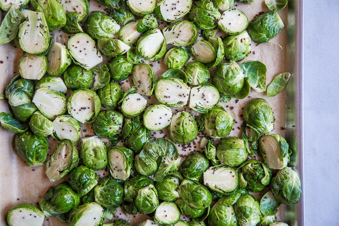 Easy roasted Brussel Sprouts