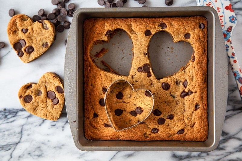 Heart Shaped Cookies: Easy Chocolate Chip Cookie Cut-Outs