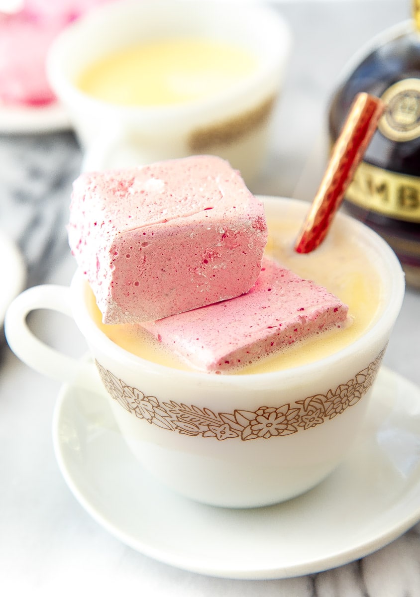 Raspberry White Hot Cocoa Recipe