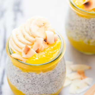 Chia Pudding Recipe with Mango and Coconut Milk @DessertForTwo
