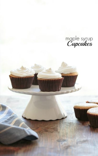 Healthy cupcakes made with maple syrup and how to make coconut whipped cream