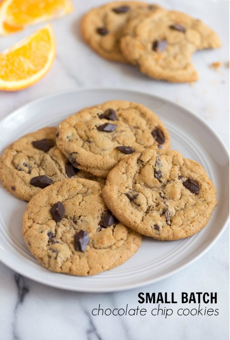 Brown Sugar Chocolate Chip Cookies - Dessert for Two