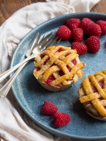 Easy mini pies made in a muffin tin