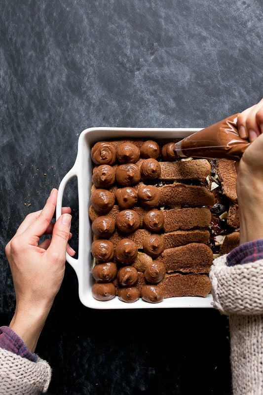 Homemade Chocolate Ladyfingers for Chocolate Tiramisu