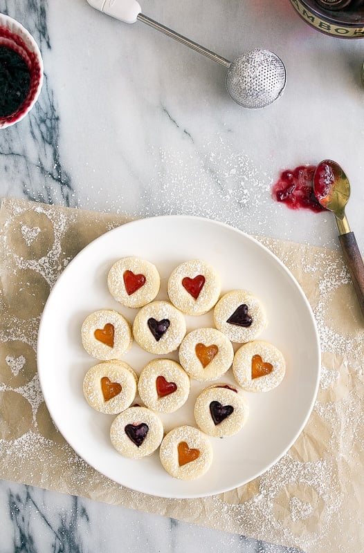 Linzer cookie recipe: Easy roll out sugar cookie recipe to make Linzer cookies