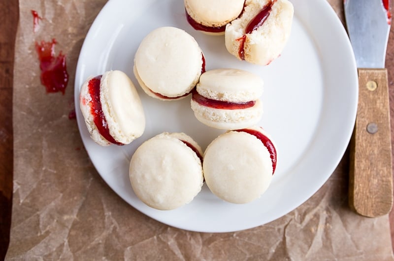 Easy macarons with a fail-proof trick to making this perfect every time. 