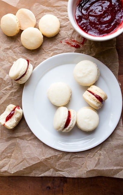 Small batch French macarons recipe for two.