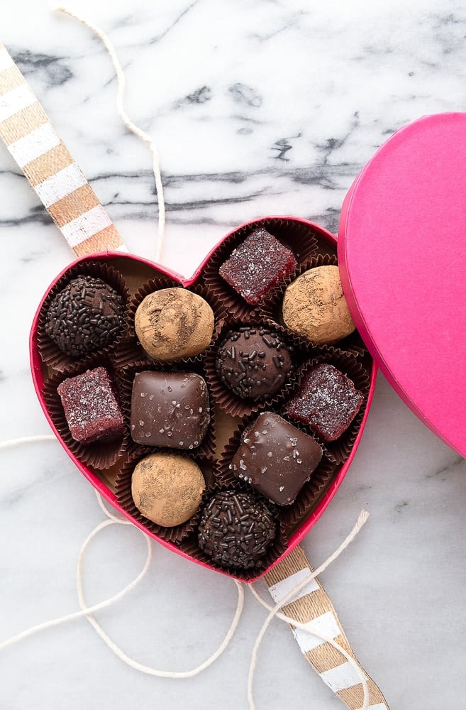 How to make chocolate truffles from scratch for a Valentine's Day dessert for two