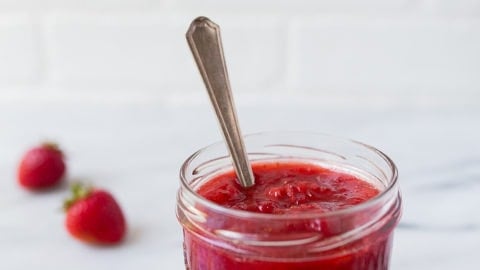 Easy Small Batch Strawberry Jam