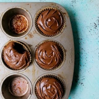 Vegan Chocolate Cupcakes, Small Batch Cupcakes for Two