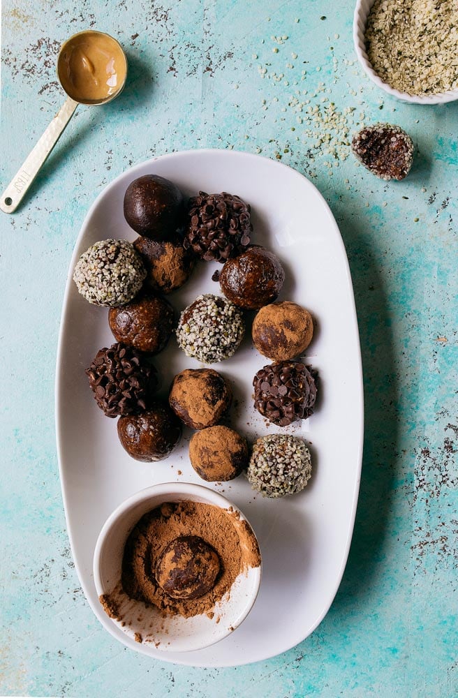 Omega 3 No Bake Energy Bites for Kids are a healthy snack idea