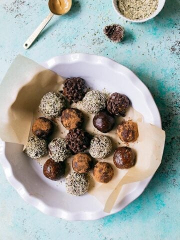 Omega 3 No Bake Energy Bites for Kids are a healthy snack idea