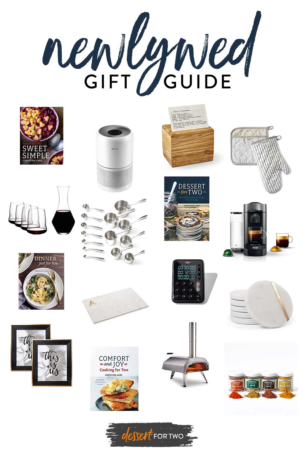 Gift Guide for Newlyweds - by Dessert for Two