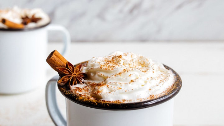 Chai Hot Chocolate: chai latte with chocolate!