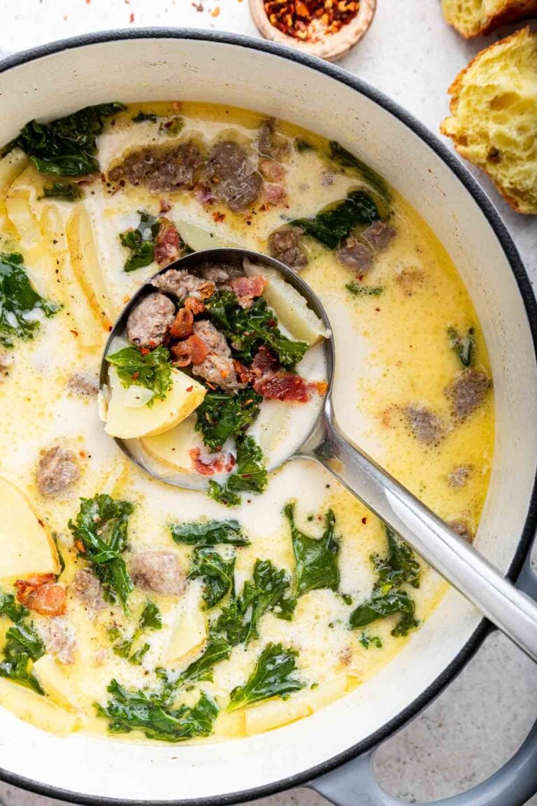 Copycat Olive Garden Soup: Zuppa Toscana - Dessert for Two