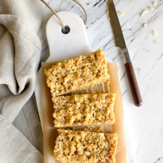 Peanut Butter Rice Krispie Treats for Two. Small batch rice krispies treats for two made with peanut butter. Perfect recipe for kids.