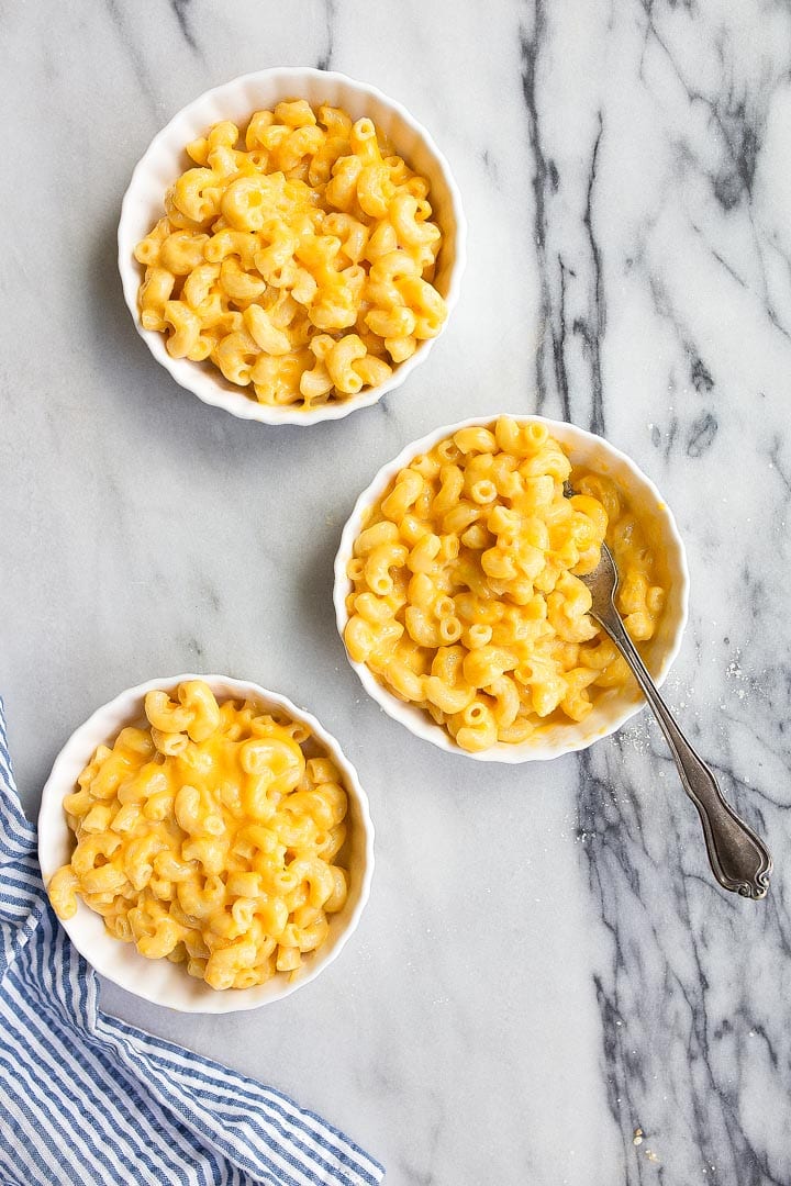 Instant Pot Mac and Cheese made in the Instant Pot Mini. Pressure cooker macaroni and cheese is so good! Plus, more instant pot mini recipes.