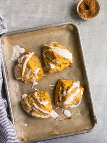 These delicious pumpkin scones are better than Starbucks!