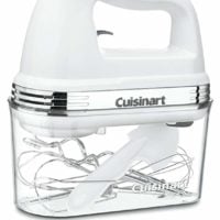 Cuisinart Handheld Mixer with Storage Case, White