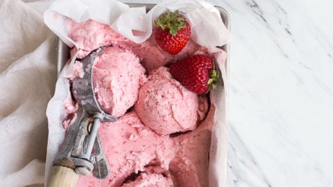 strawberry ice cream recipe