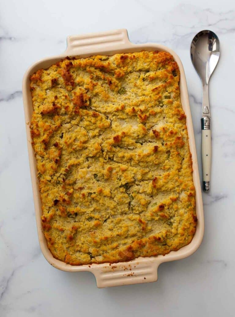 Southern Cornbread Dressing - Dessert for Two