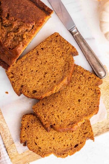 Easy Pumpkin Bread Recipe - Dessert for Two
