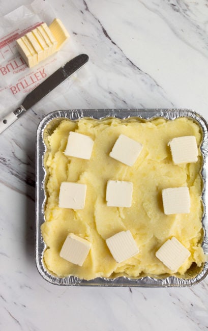 make ahead mashed potatoes for the freezer