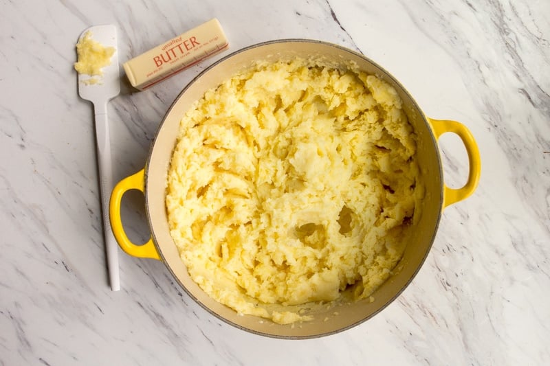 mashed potatoes with 5 pounds of potatoes