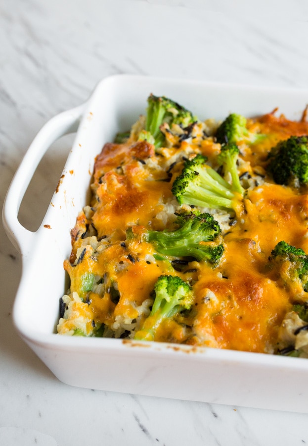 broccoli rice casserole with chicken