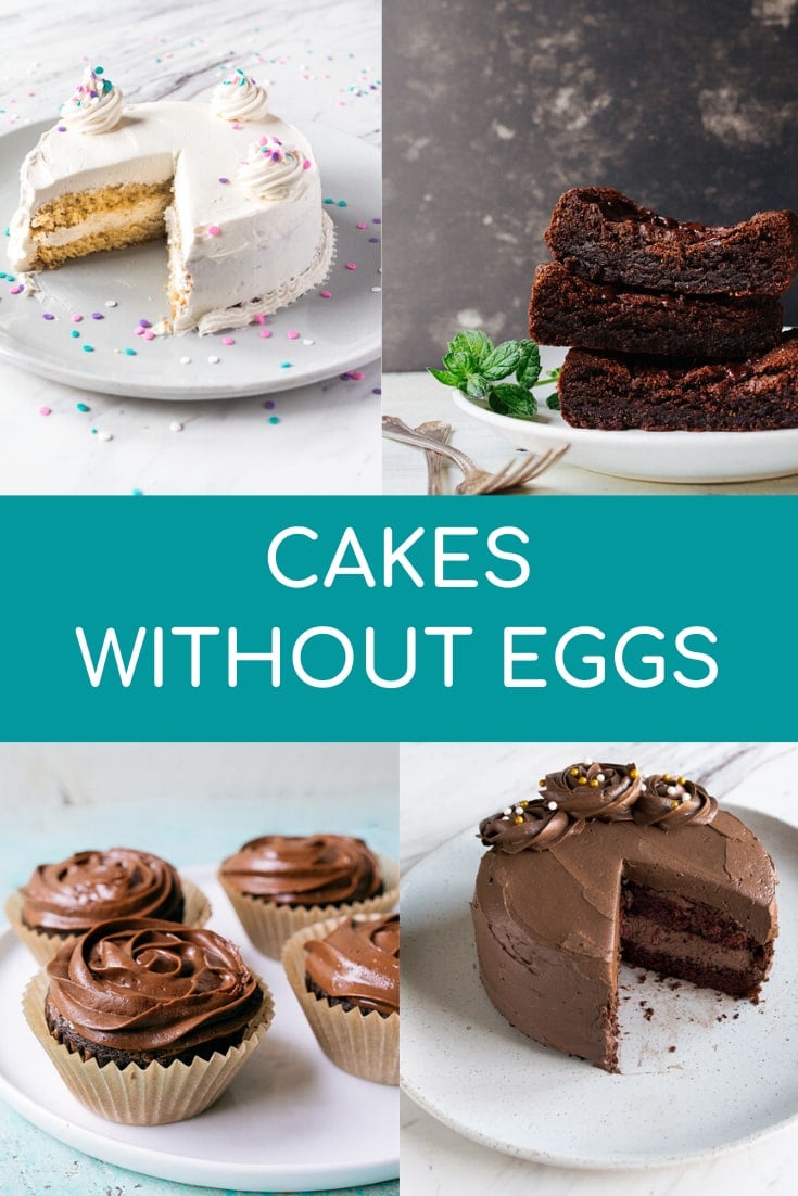 How to make cake without eggs