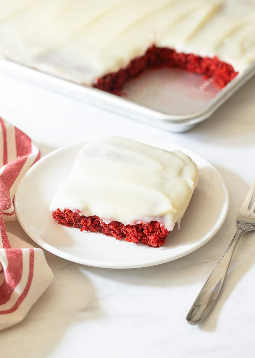 red velvet sheet cake recipe