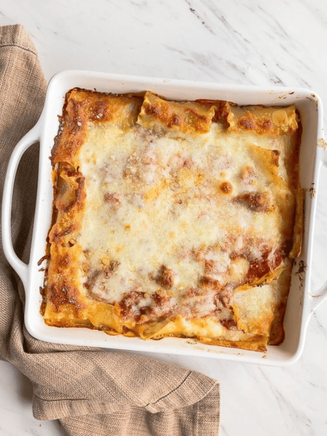 Freezer Lasagna - Dessert for Two