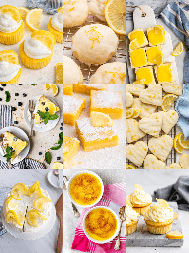 Delicious Lemon Dessert Recipes for Your Easter Celebration